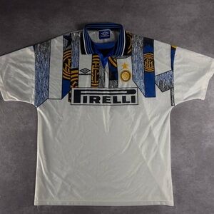 [222] Inter Milan 97/98 away #10 Ronaldo Jersey
XL Size